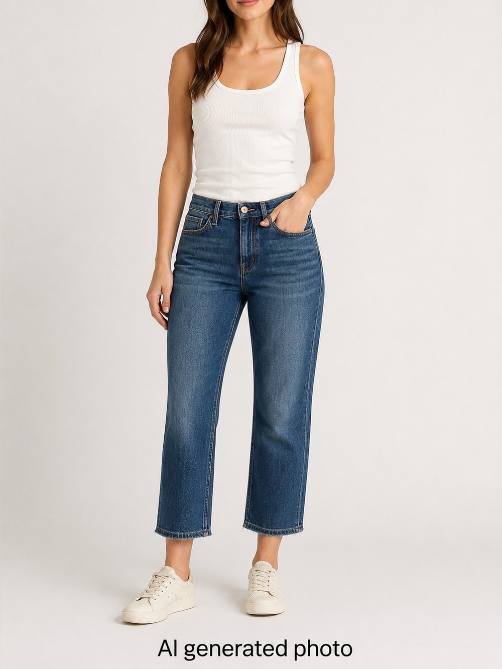 J. Crew Billie Demi Boot Crop denim